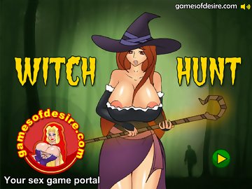 Witch Hunt: Грудастая ведьма бродит по лесу и трахается с толпой зомби
