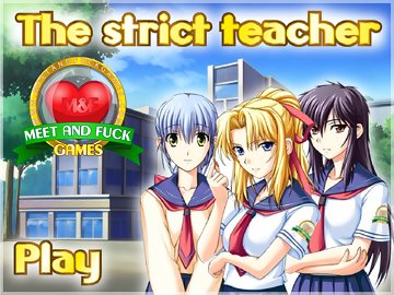 The Stringent Lecturer: Секс учителя с своими горячими хентай студентками