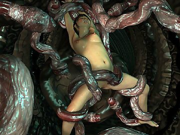 Egg Laying In The Womb v2.0: Чудовище откладывает яйца в вагине девушки