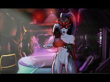 Widow Nest: Секс гнездышко черной вдовы из Overwatch