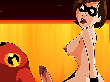 The Incredibles: Жесткая ебля супер семейки