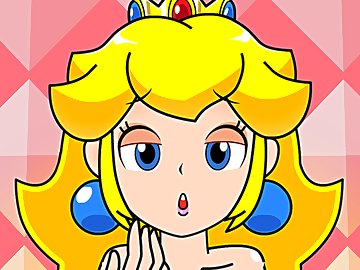 Supah Wii Gig Selector v5.2: Принцесса Пич скачет на члене