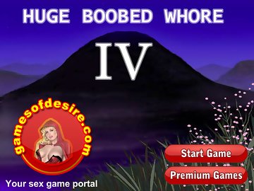 Huge Breasted Whore 4: Хентай пародийная игра на Dead or Alive