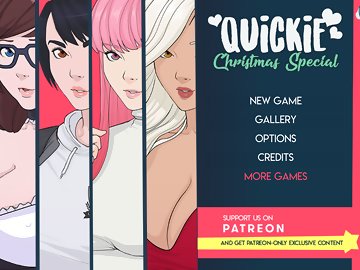 Quickie Christmas: Рождественские эротические будни с тремя красотками