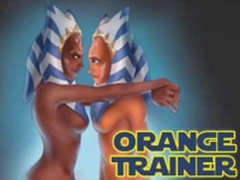 Orange Trainer - ебля троих блядующих инопланетянок