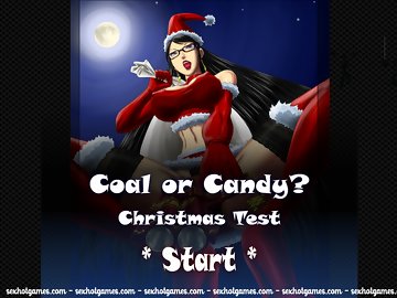 Coal or Candy: Рождественский тест с эротическими хентай фото