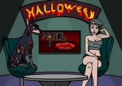 Mr Pinku Halloween: Порно пародия на Обитель зла в стиле Хэллоуин