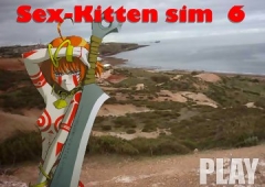 Sex Kitty Sim Date 6: Секс манга Slutty McSlut порно пародия