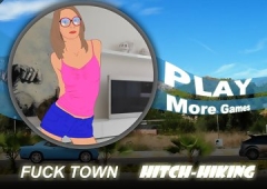 Fuck Town: Разведи на секс горячую автостопщицу