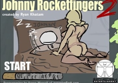 Johny Rocket Fingers 2: Stickman после бара жестко порет девушку