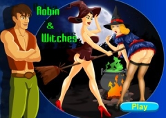 Robin and Witches: Спаси сексуальную принцессу из лап похотливых ведьм