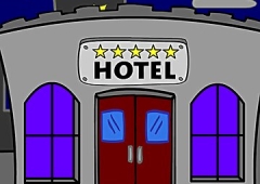 Hotel Joke: Прикоснитесь к пышной груди отельной шлюшки