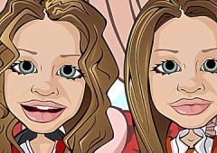 The Olsen Twins Turn Legal: Анимация секса с близняшками Олсен