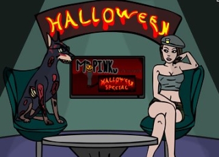 Порно пародия на Обитель зла в стиле Хэллоуин