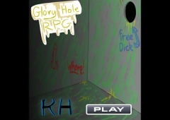 Glory Fuckhole RPG: Отличница давится членом через дырку в туалете