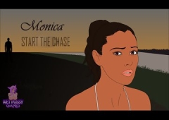 Monica: Догоните полуголую Монику, чтобы сотворить с ней всякое